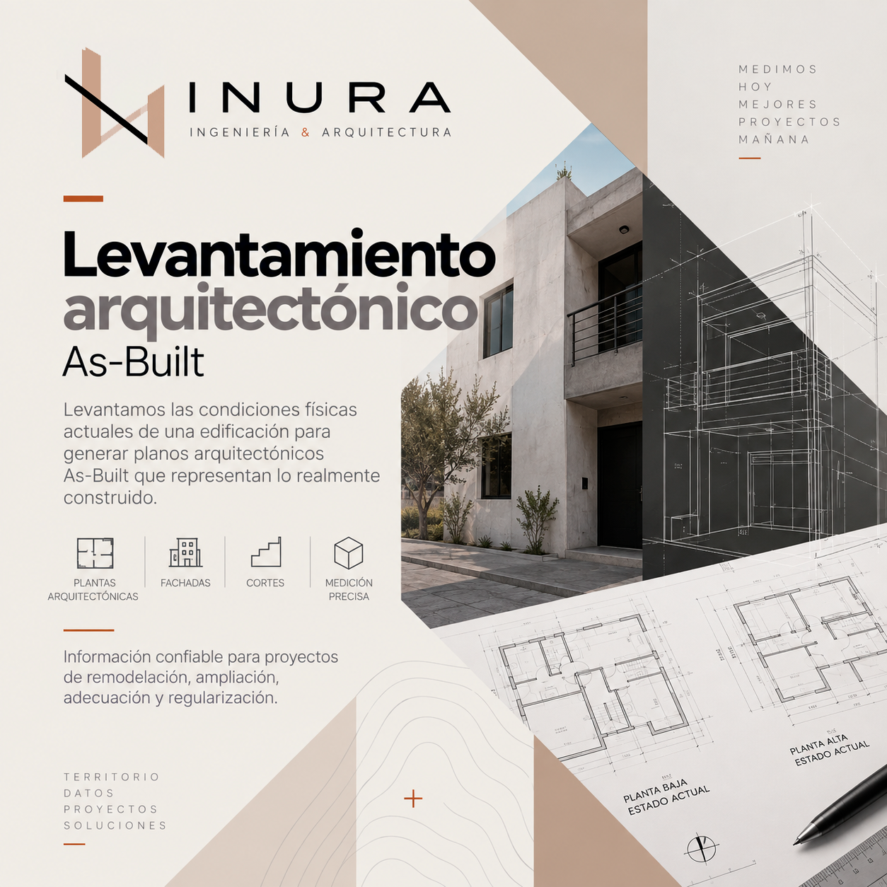 Levantamiento arquitectónico As-Built
